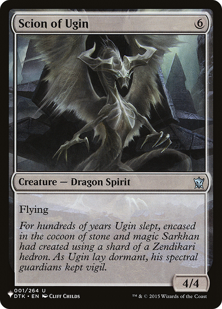 Magic: The Gathering - Scion of Ugin - The List