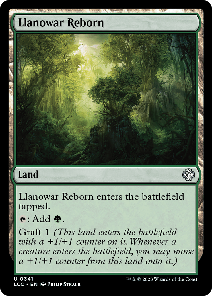 Magic: The Gathering - Llanowar Reborn - The Lost Caverns of Ixalan Commander