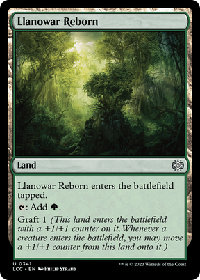 Magic: The Gathering - Llanowar Reborn - The Lost Caverns of Ixalan Commander