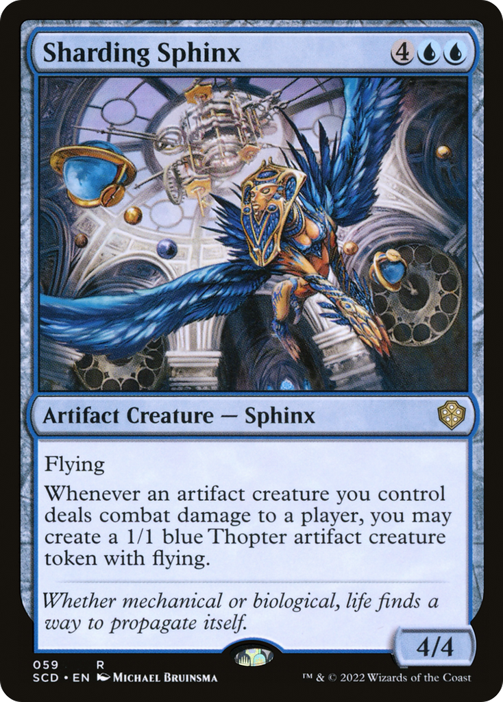 Magic: The Gathering - Sharding Sphinx - Starter Commander Decks