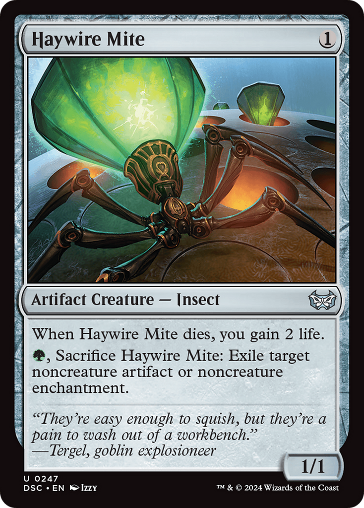 Magic: The Gathering - Haywire Mite - Duskmourn: House of Horror Commander