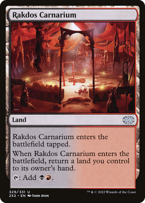 Magic: The Gathering - Rakdos Carnarium Foil - Double Masters 2022