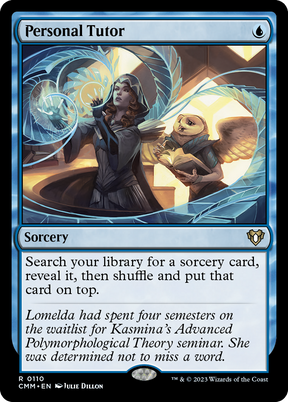 Magic: The Gathering - Personal Tutor Foil - Commander Masters