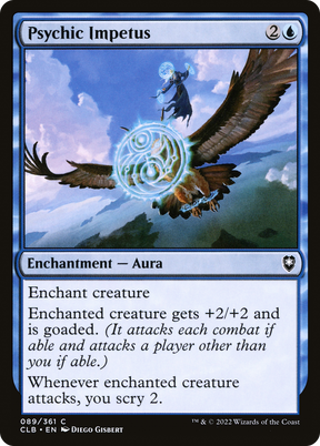 Magic: The Gathering - Psychic Impetus - Commander Legends: Battle for Baldur's Gate