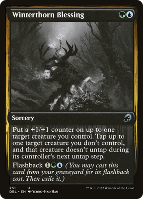 Magic: The Gathering - Winterthorn Blessing - Innistrad: Double Feature