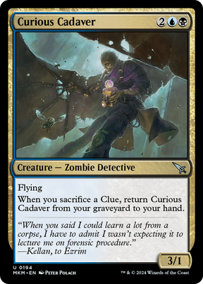 Magic: The Gathering - Curious Cadaver - Murders at Karlov Manor