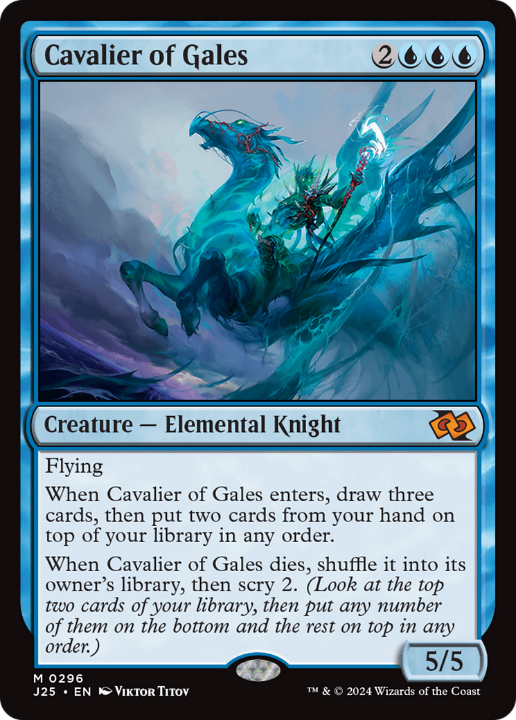 Magic: The Gathering - Cavalier of Gales - Foundations Jumpstart
