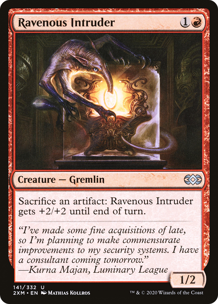 Magic: The Gathering - Ravenous Intruder Foil - Double Masters