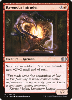 Magic: The Gathering - Ravenous Intruder Foil - Double Masters