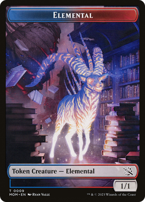 Magic: The Gathering - Elemental Token - March of the Machine Tokens