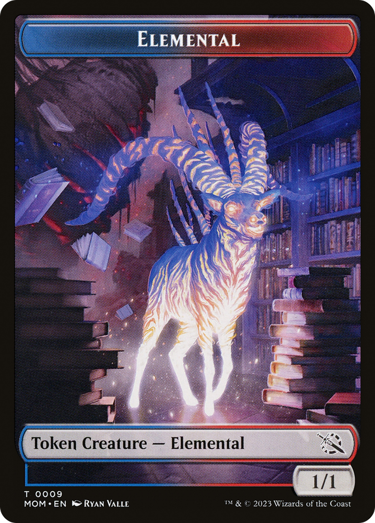 Magic: The Gathering - Elemental Token - March of the Machine Tokens