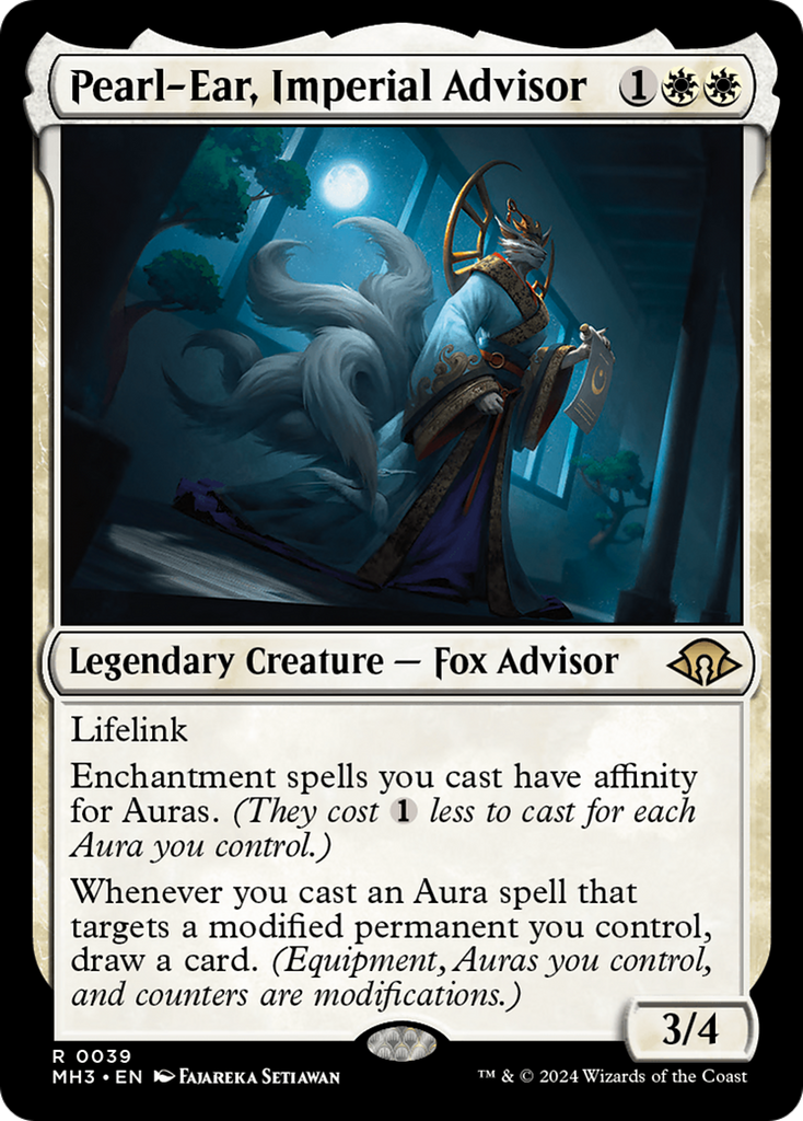 Magic: The Gathering - Pearl-Ear, Imperial Advisor - Modern Horizons 3