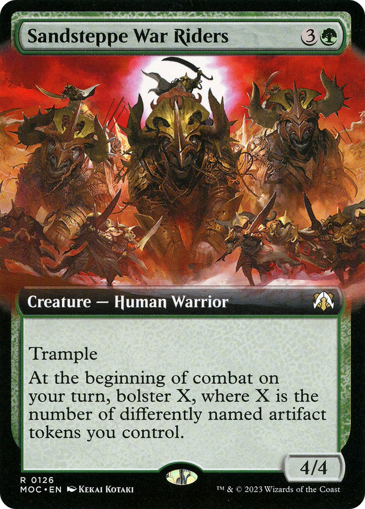 Magic: The Gathering - Sandsteppe War Riders - March of the Machine Commander