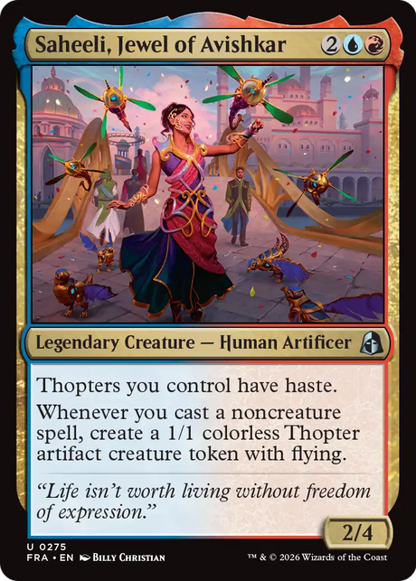 Magic: The Gathering - Saheeli, Jewel of Avishkar - Reality Fracture