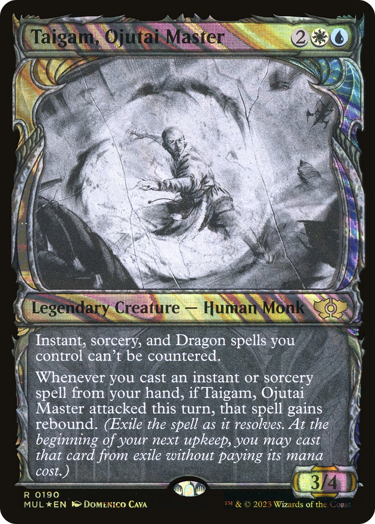 Magic: The Gathering - Taigam, Ojutai Master Foil - Multiverse Legends