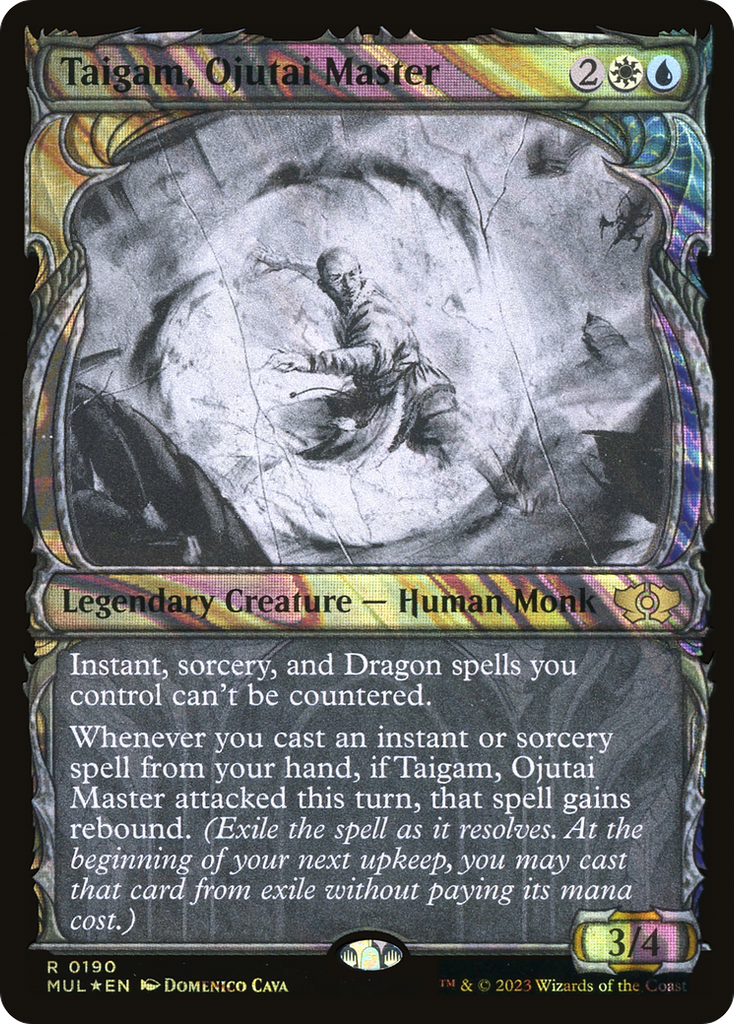 Magic: The Gathering - Taigam, Ojutai Master Foil - Multiverse Legends