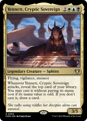 Magic: The Gathering - Yennett, Cryptic Sovereign - Commander Masters