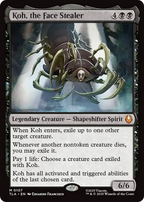 Magic: The Gathering - Koh, the Face Stealer Foil - Avatar: The Last Airbender