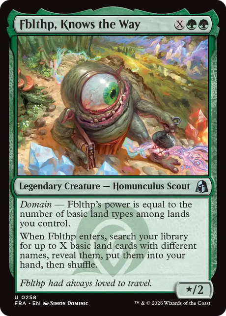 Magic: The Gathering - Fblthp, Knows the Way - Reality Fracture