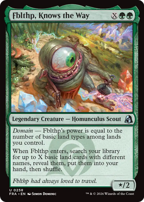 Magic: The Gathering - Fblthp, Knows the Way Foil - Reality Fracture