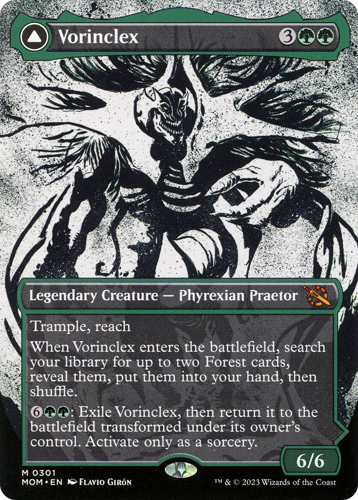 Magic: The Gathering - Vorinclex // The Grand Evolution Foil - March of the Machine