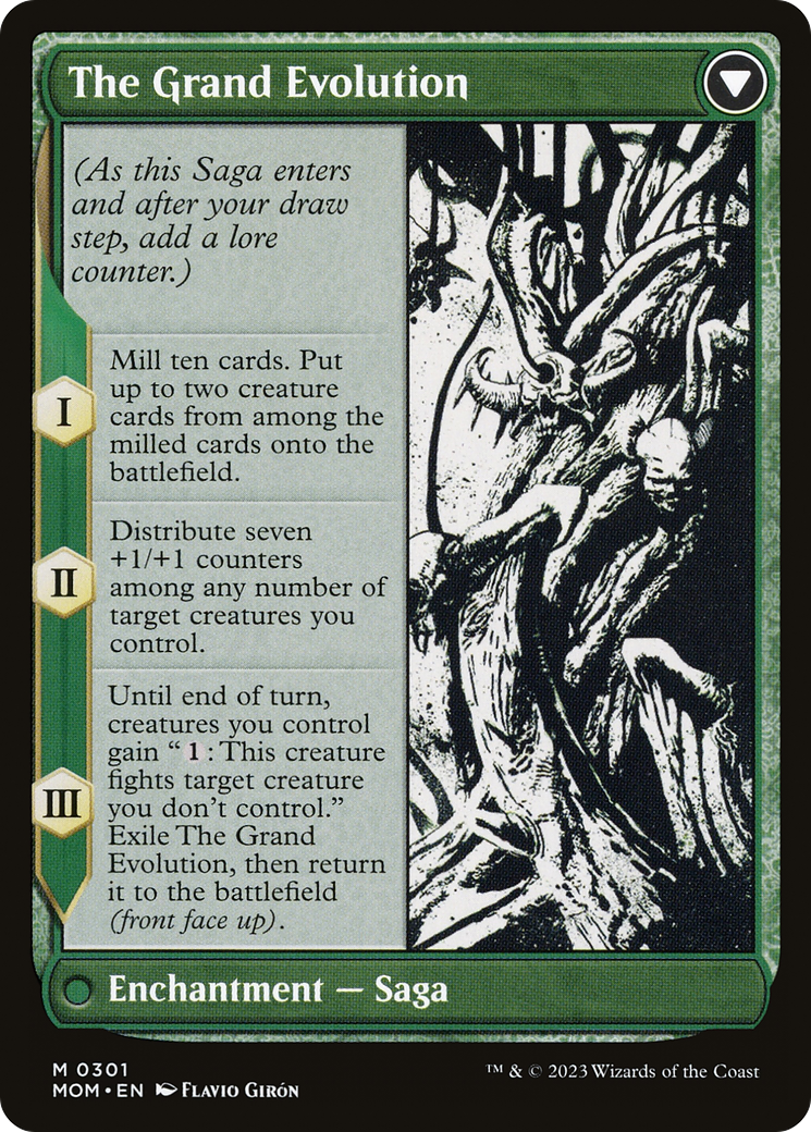 Magic: The Gathering - Vorinclex // The Grand Evolution Foil - March of the Machine