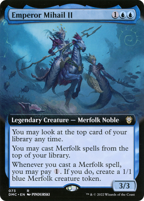 Magic: The Gathering - Emperor Mihail II Foil - Dominaria United Commander