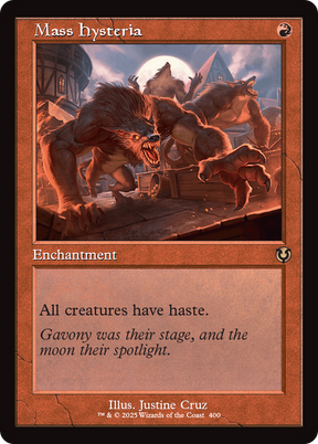 Magic: The Gathering - Mass Hysteria Foil - Innistrad Remastered
