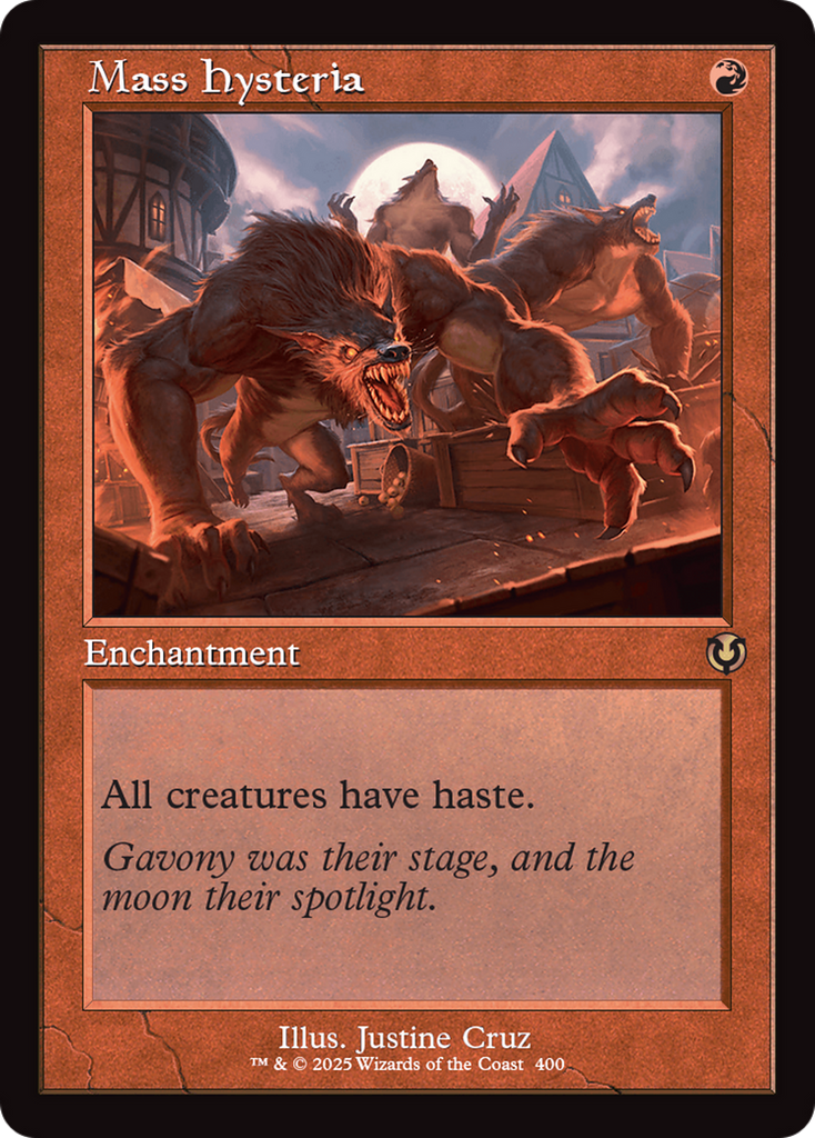 Magic: The Gathering - Mass Hysteria Foil - Innistrad Remastered