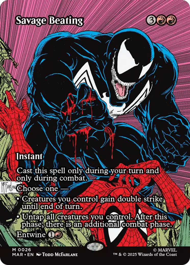 Magic: The Gathering - Savage Beating - Marvel Universe