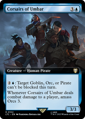 Magic: The Gathering - Corsairs of Umbar - Tales of Middle-earth Commander