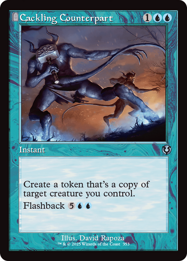 Magic: The Gathering - Cackling Counterpart - Innistrad Remastered