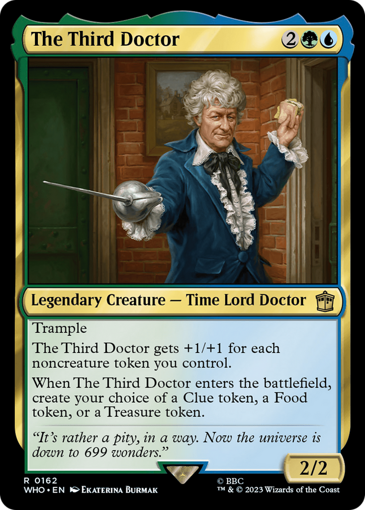 Magic: The Gathering - The Third Doctor - Doctor Who