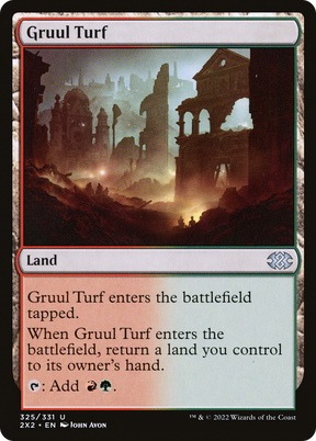 Magic: The Gathering - Gruul Turf - Double Masters 2022