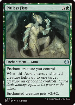 Magic: The Gathering - Pitiless Fists - Lorwyn Eclipsed
