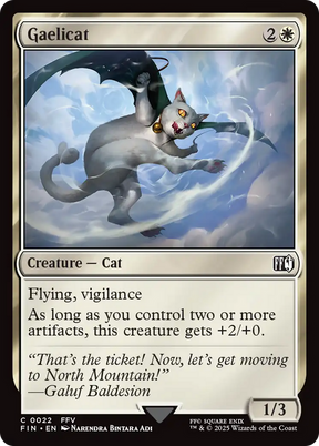 Magic: The Gathering - Gaelicat Foil - Final Fantasy
