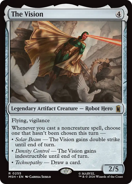 Magic: The Gathering - The Vision - Marvel Super Heroes