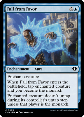 Magic: The Gathering - Fall from Favor Foil - Commander Masters