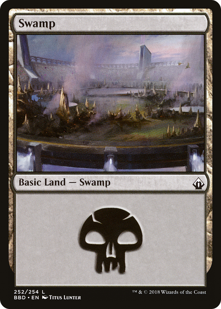 Magic: The Gathering - Swamp #252 Foil - Battlebond