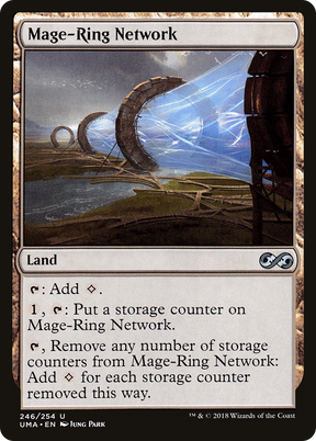 Magic: The Gathering - Mage-Ring Network Foil - Ultimate Masters
