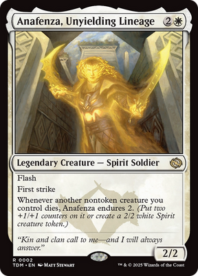 Magic: The Gathering - Anafenza, Unyielding Lineage Foil - Tarkir: Dragonstorm