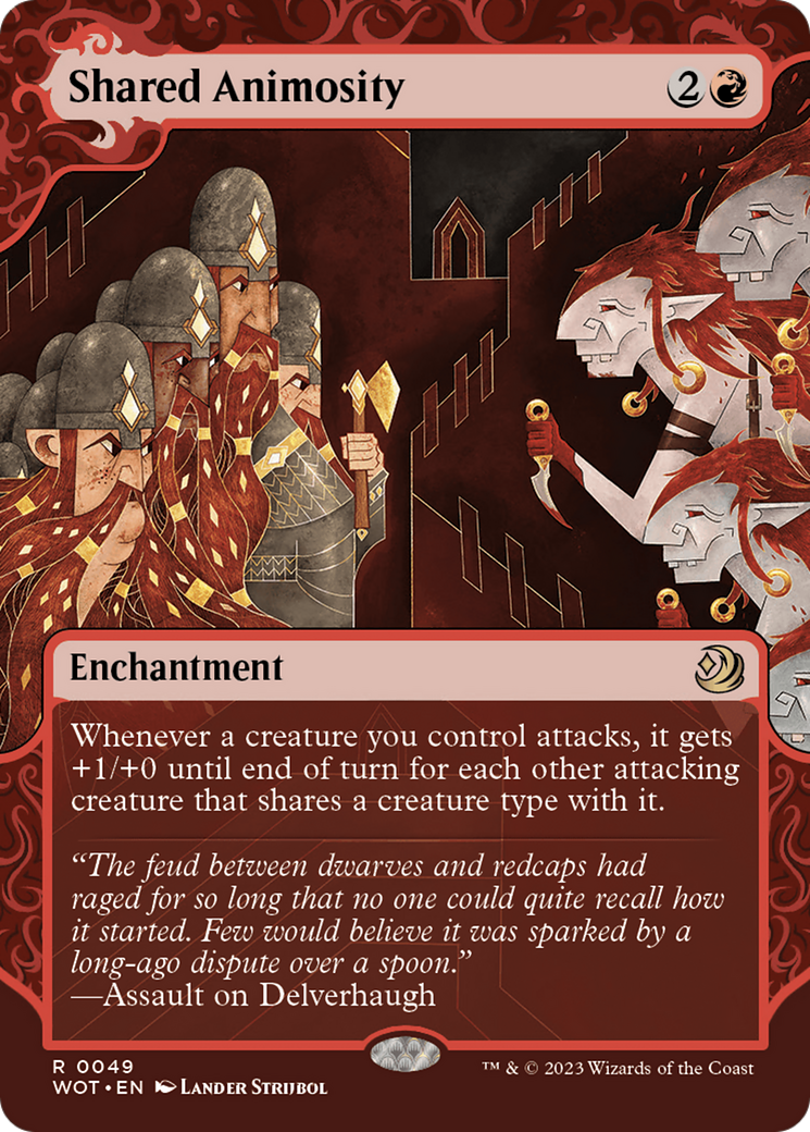 Magic: The Gathering - Shared Animosity - Wilds of Eldraine: Enchanting Tales