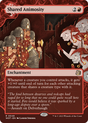 Magic: The Gathering - Shared Animosity - Wilds of Eldraine: Enchanting Tales