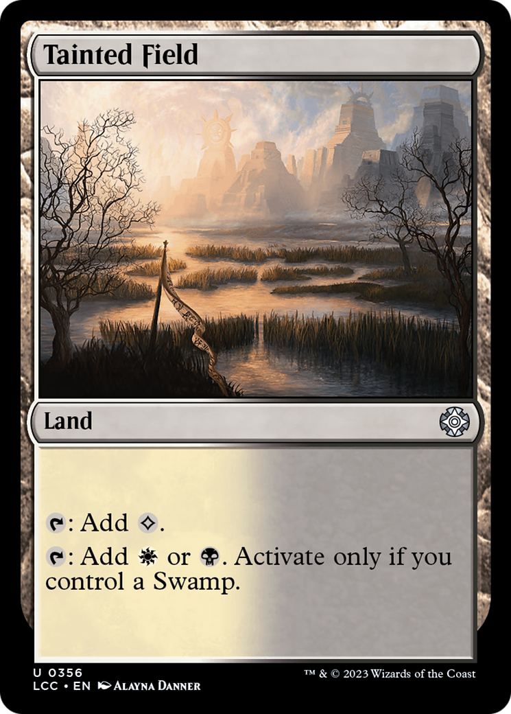 Magic: The Gathering - Tainted Field - The Lost Caverns of Ixalan Commander