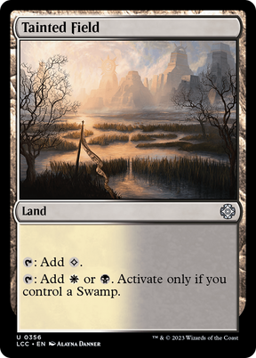 Magic: The Gathering - Tainted Field - The Lost Caverns of Ixalan Commander