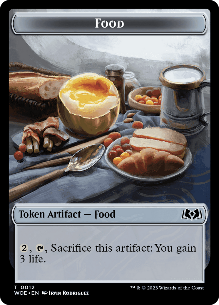 Magic: The Gathering - Food Token - Wilds of Eldraine Tokens
