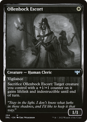 Magic: The Gathering - Ollenbock Escort Foil - Innistrad: Double Feature