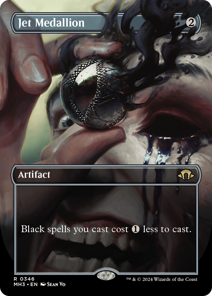 Magic: The Gathering - Jet Medallion Foil - Modern Horizons 3