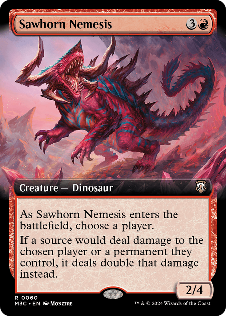 Magic: The Gathering - Sawhorn Nemesis - Modern Horizons 3 Commander