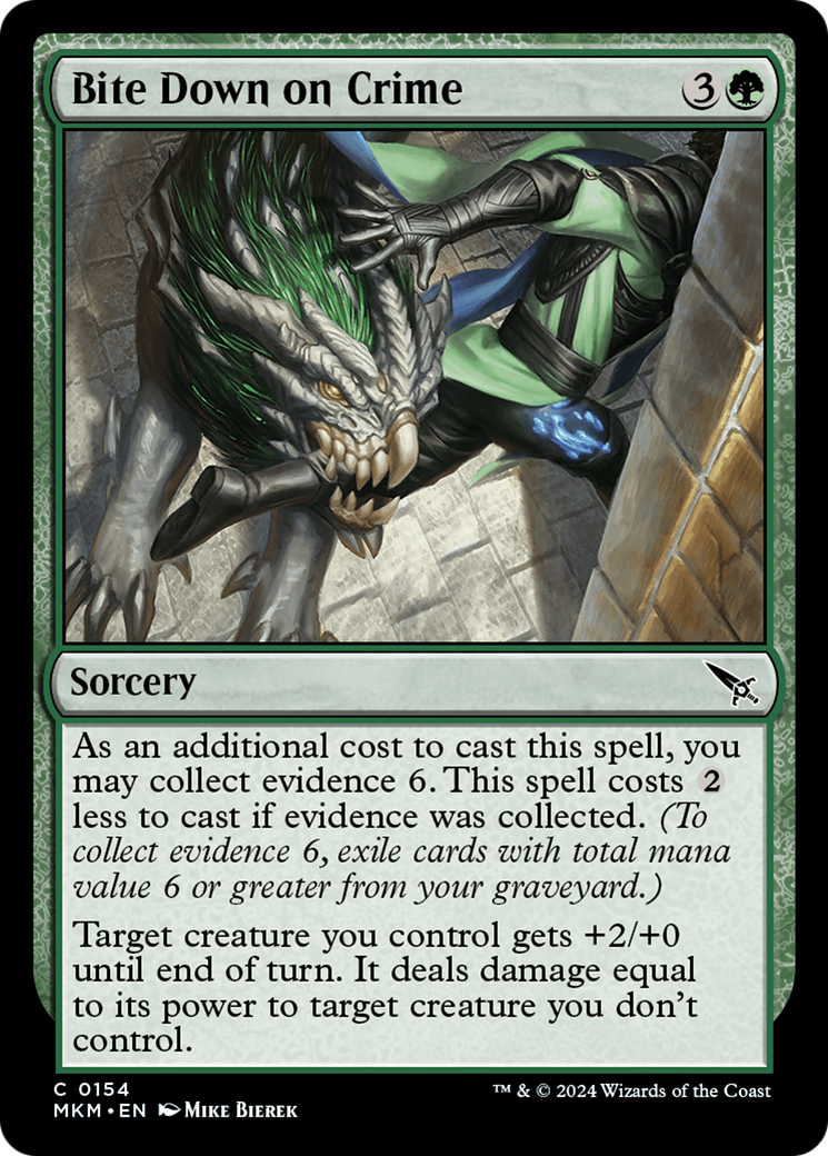 Magic: The Gathering - Bite Down on Crime - Murders at Karlov Manor